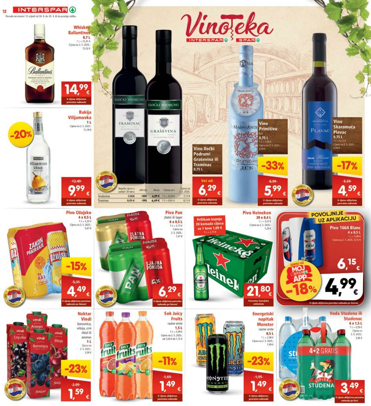 Katalog Spar 24.09.2025 - 30.09.2025
