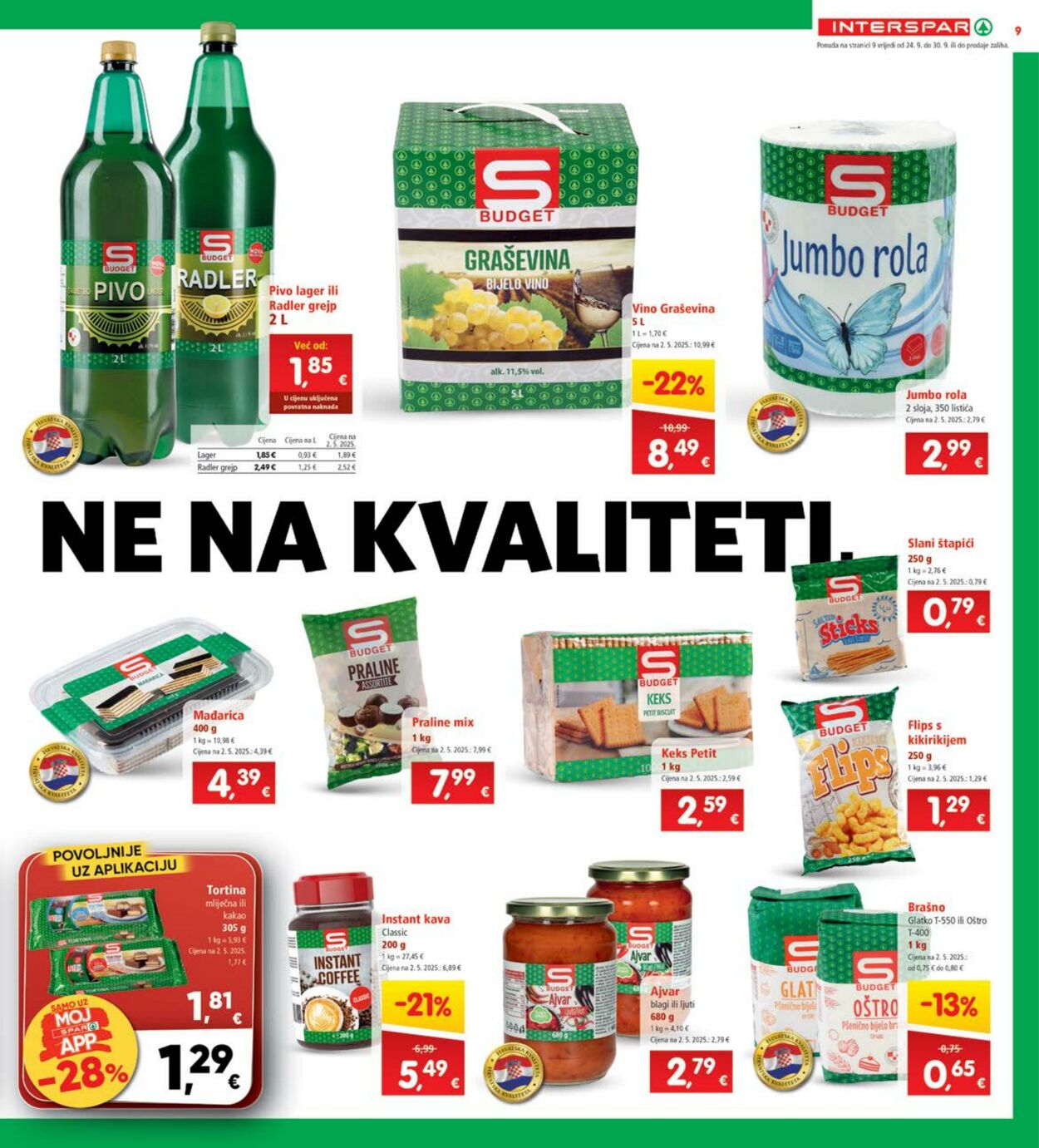 Katalog Spar 24.09.2025 - 30.09.2025