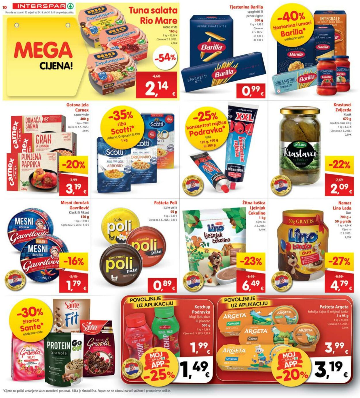 Katalog Spar 24.09.2025 - 30.09.2025