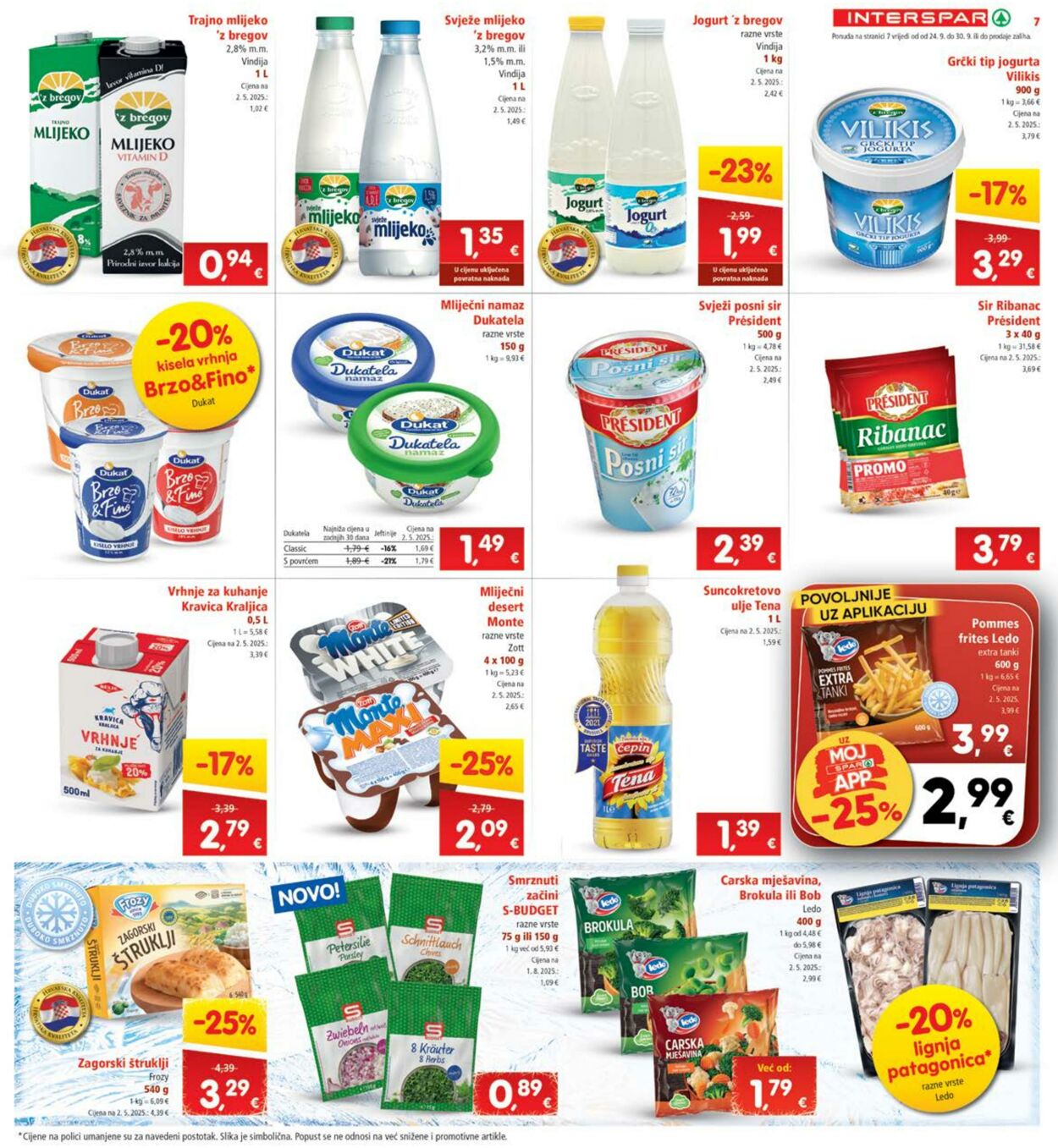Katalog Spar 24.09.2025 - 30.09.2025