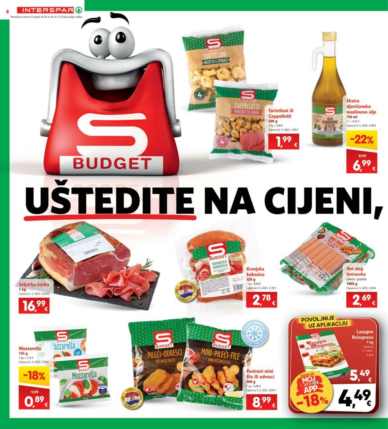 Katalog Spar 24.09.2025 - 30.09.2025