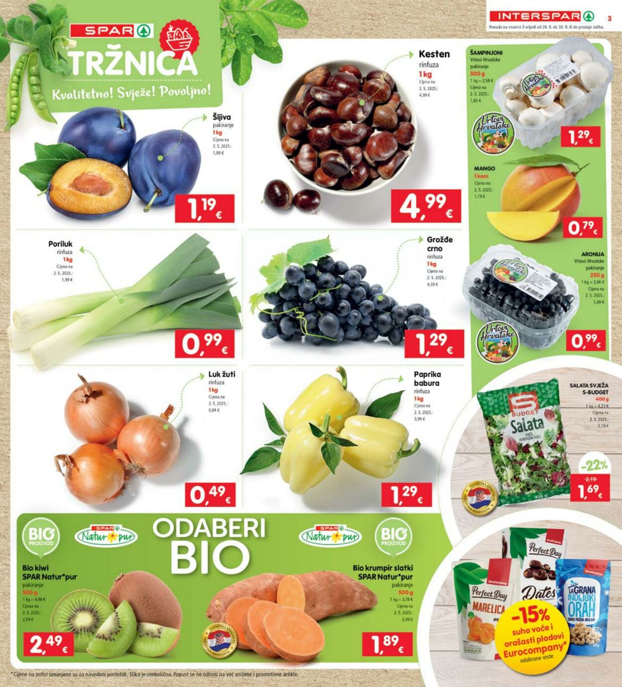 Katalog Spar 24.09.2025 - 30.09.2025
