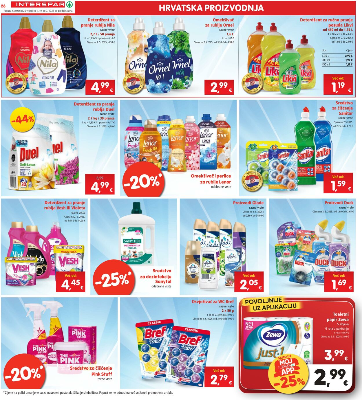 Katalog Spar 01.10.2025 - 07.10.2025