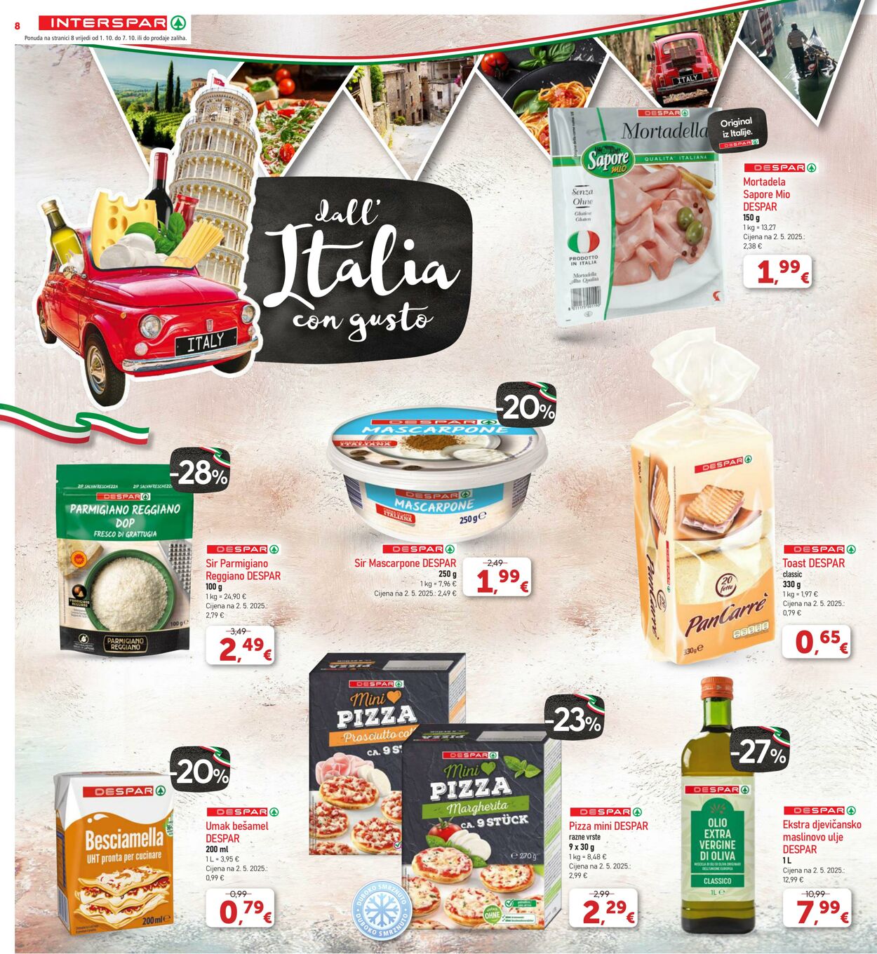 Katalog Spar 01.10.2025 - 07.10.2025
