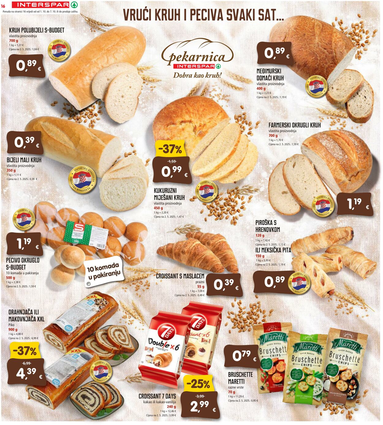 Katalog Spar 01.10.2025 - 07.10.2025