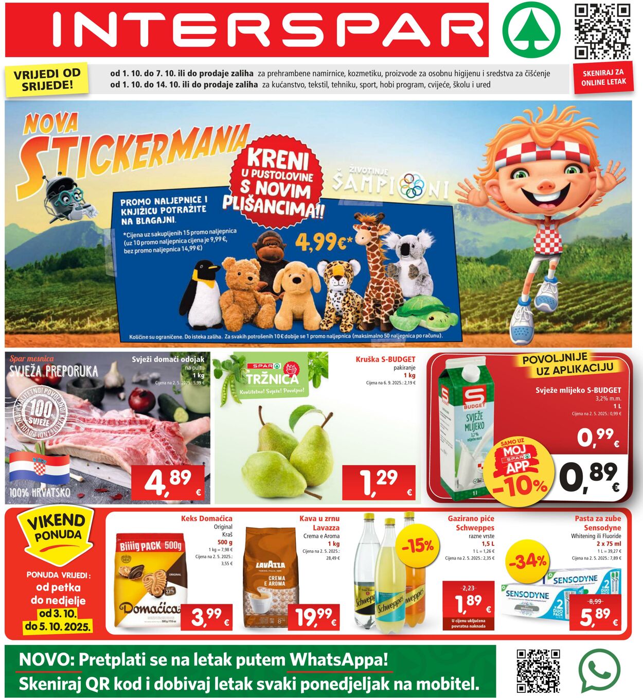 Katalog Spar 01.10.2025 - 07.10.2025