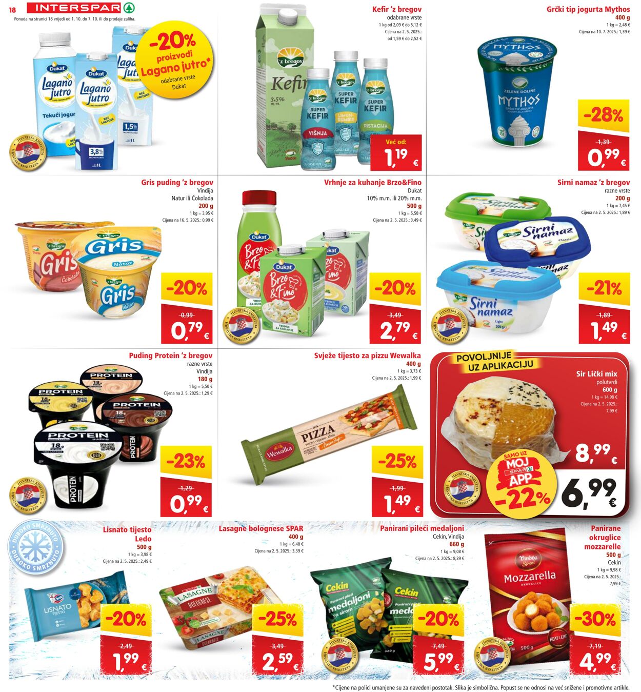 Katalog Spar 01.10.2025 - 07.10.2025