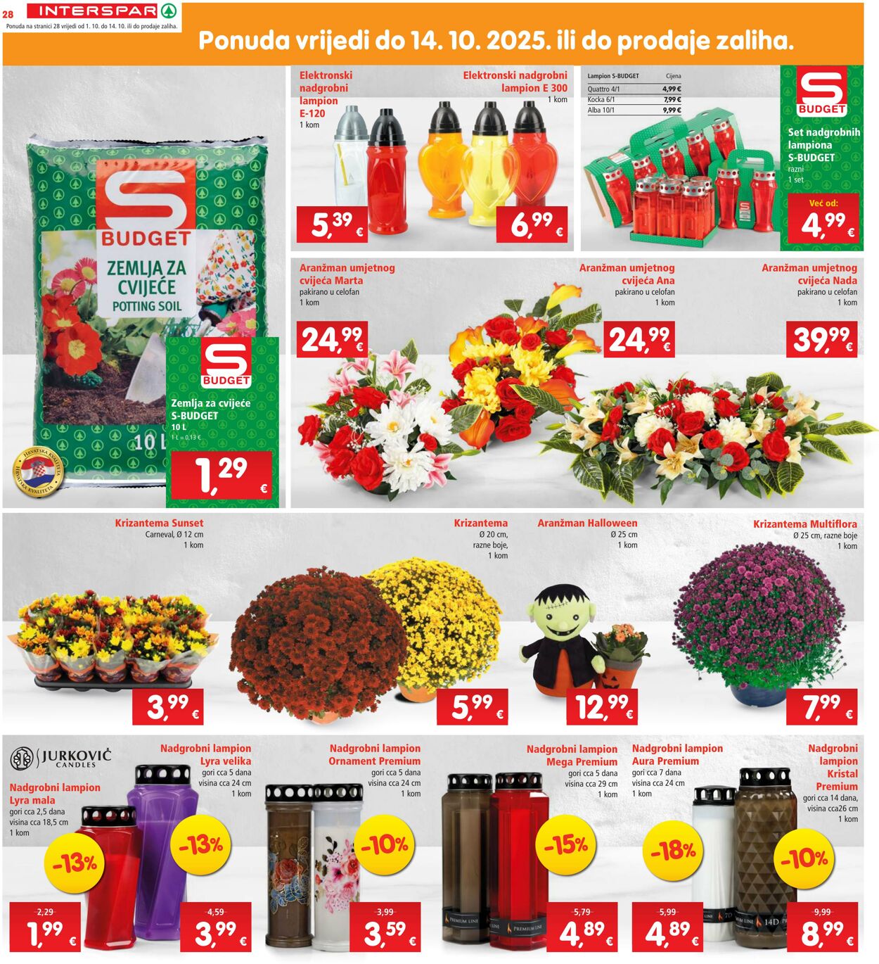 Katalog Spar 01.10.2025 - 07.10.2025