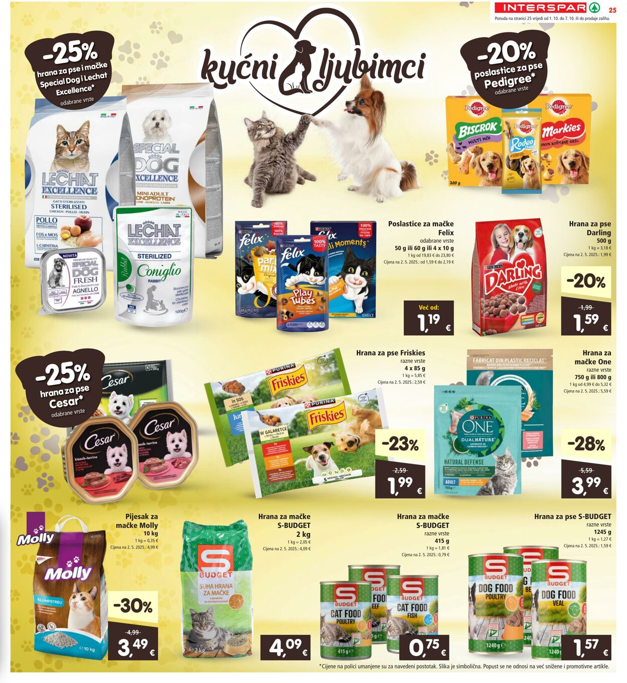 Katalog Spar 01.10.2025 - 07.10.2025
