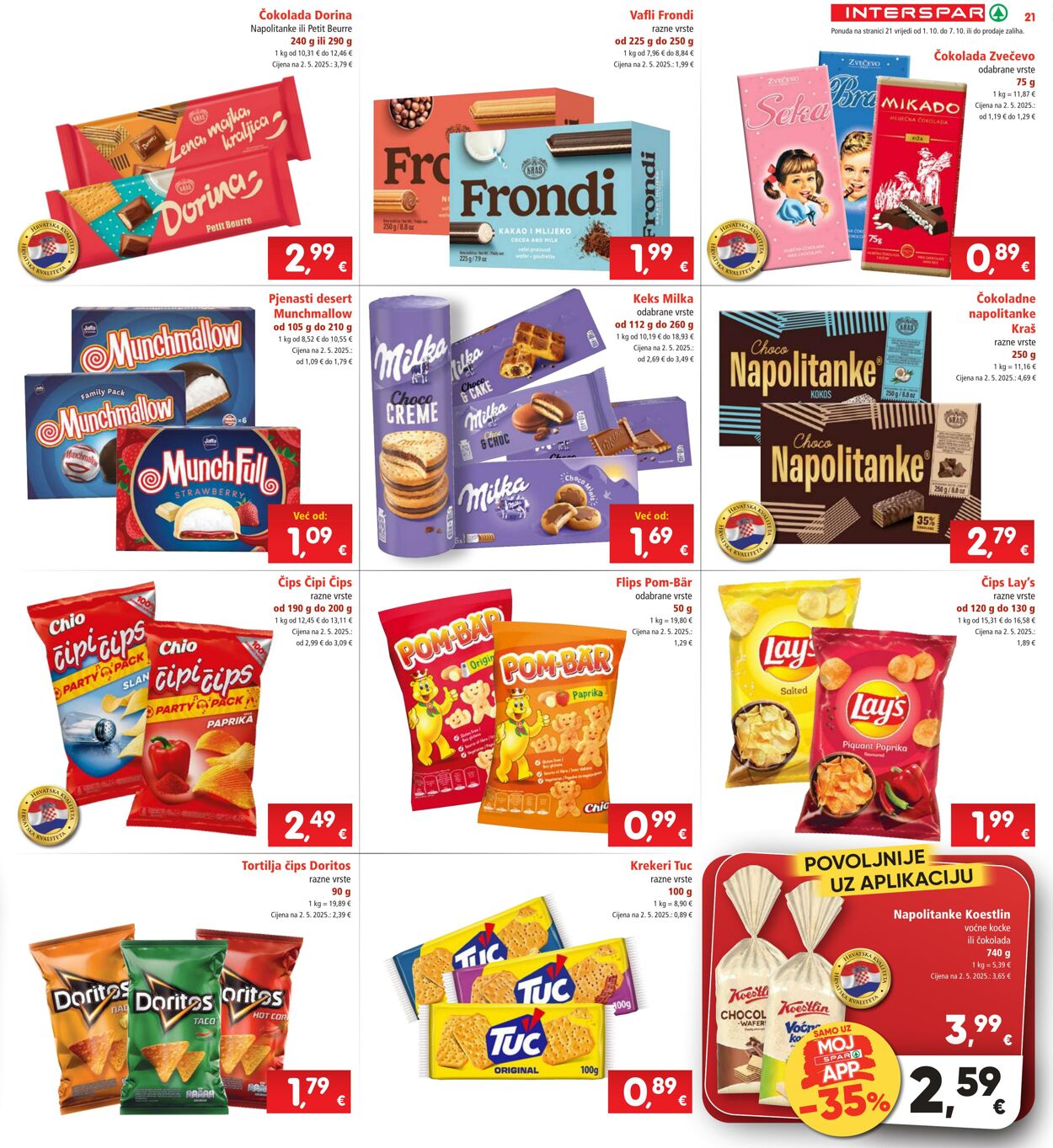 Katalog Spar 01.10.2025 - 07.10.2025