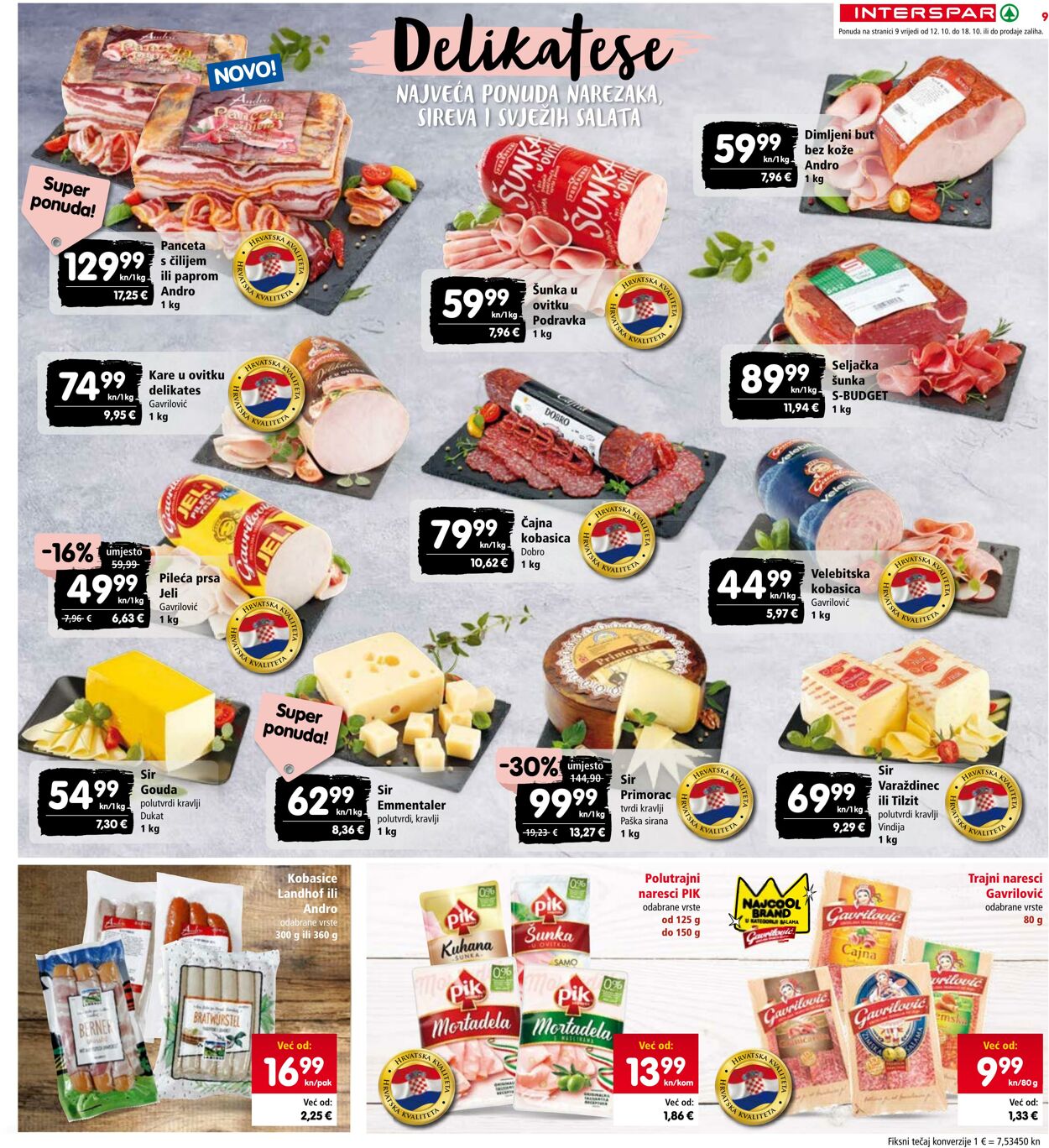 Katalog Interspar 12.10.2022 - 25.10.2022