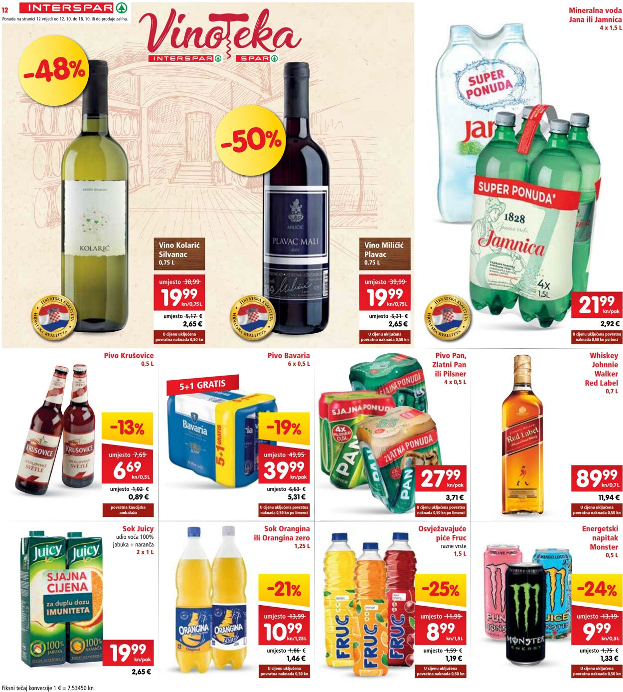 Katalog Interspar 12.10.2022 - 25.10.2022