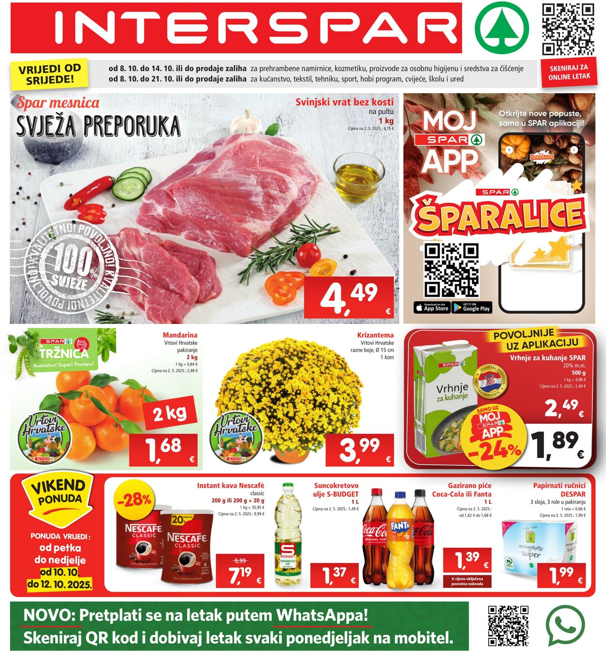 Katalog Spar 08.10.2025 - 14.10.2025