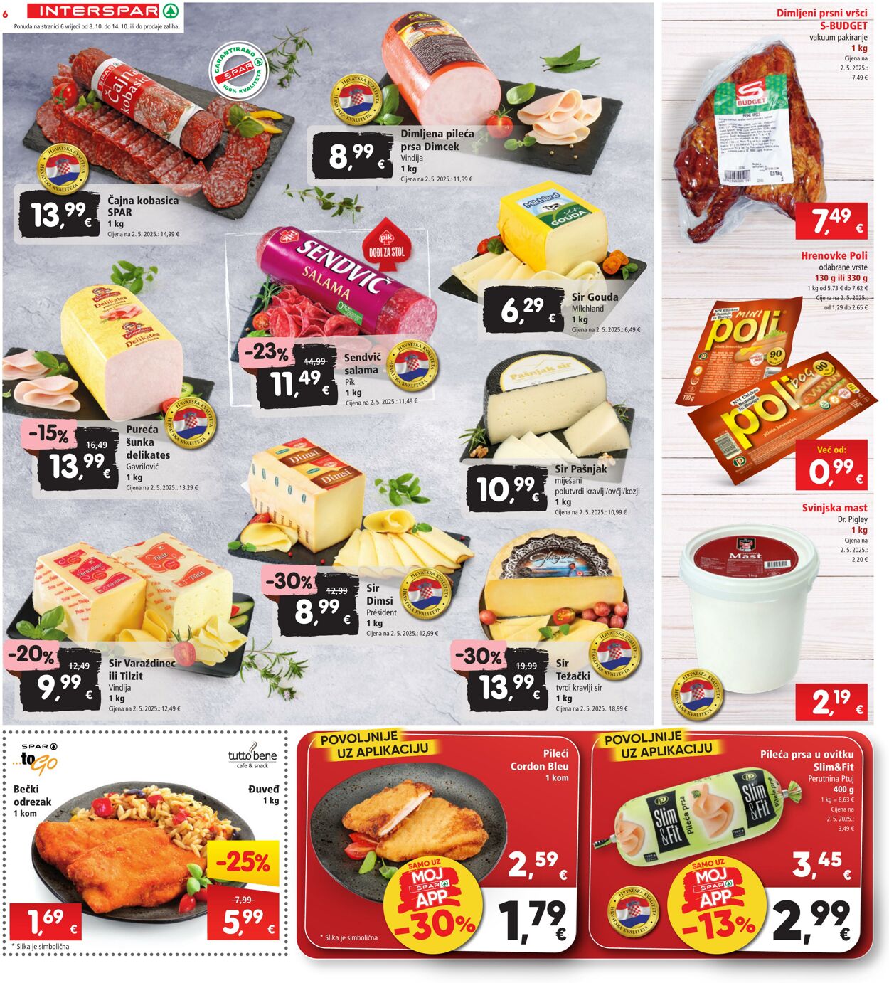 Katalog Spar 08.10.2025 - 14.10.2025