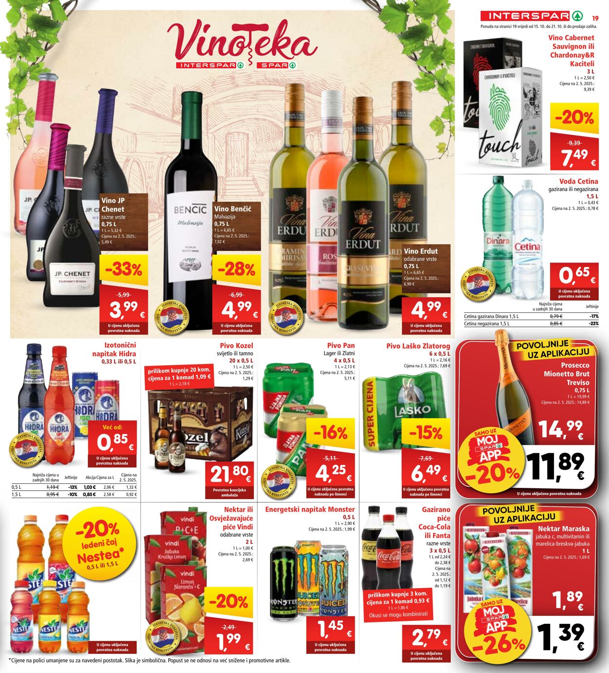 Katalog Spar 15.10.2025 - 21.10.2025