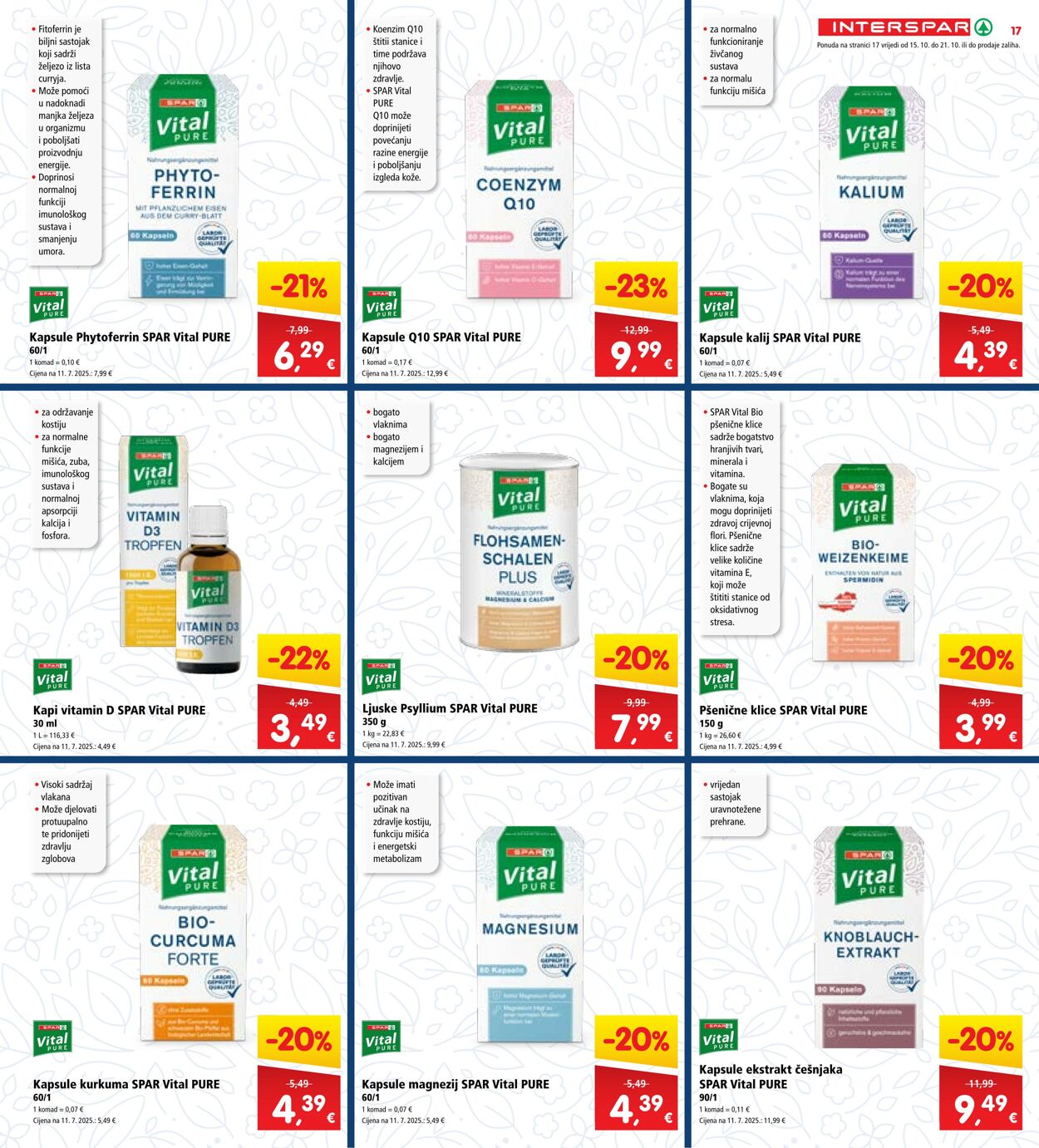 Katalog Spar 15.10.2025 - 21.10.2025