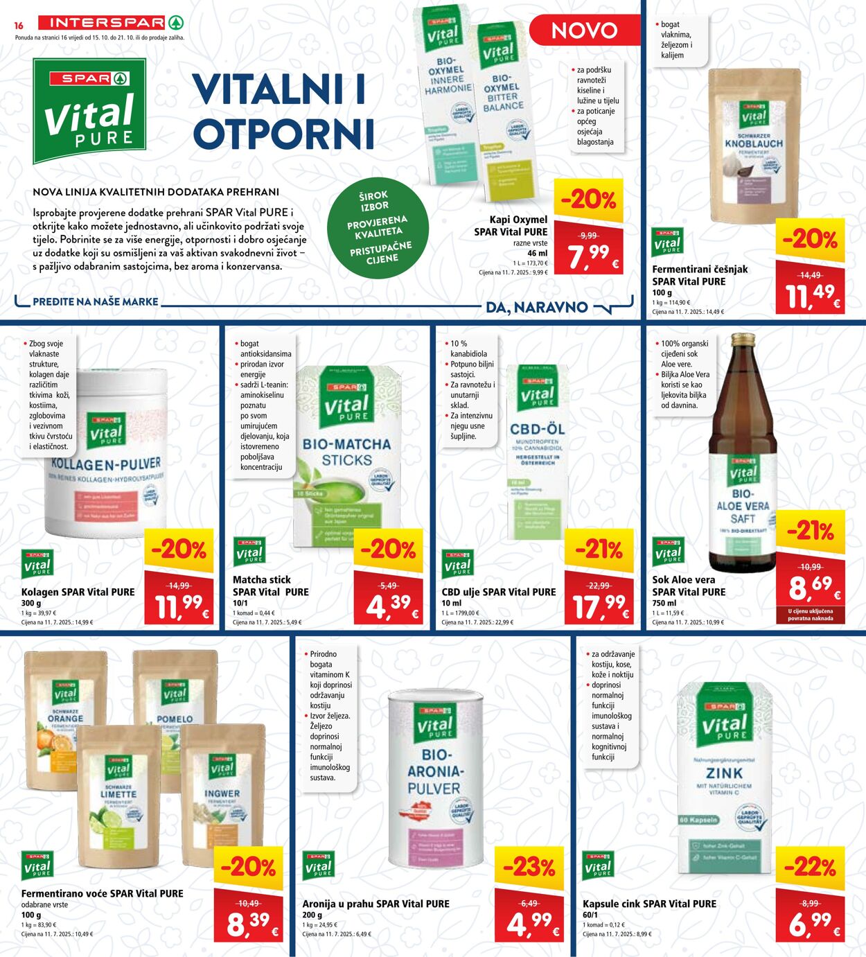 Katalog Spar 15.10.2025 - 21.10.2025