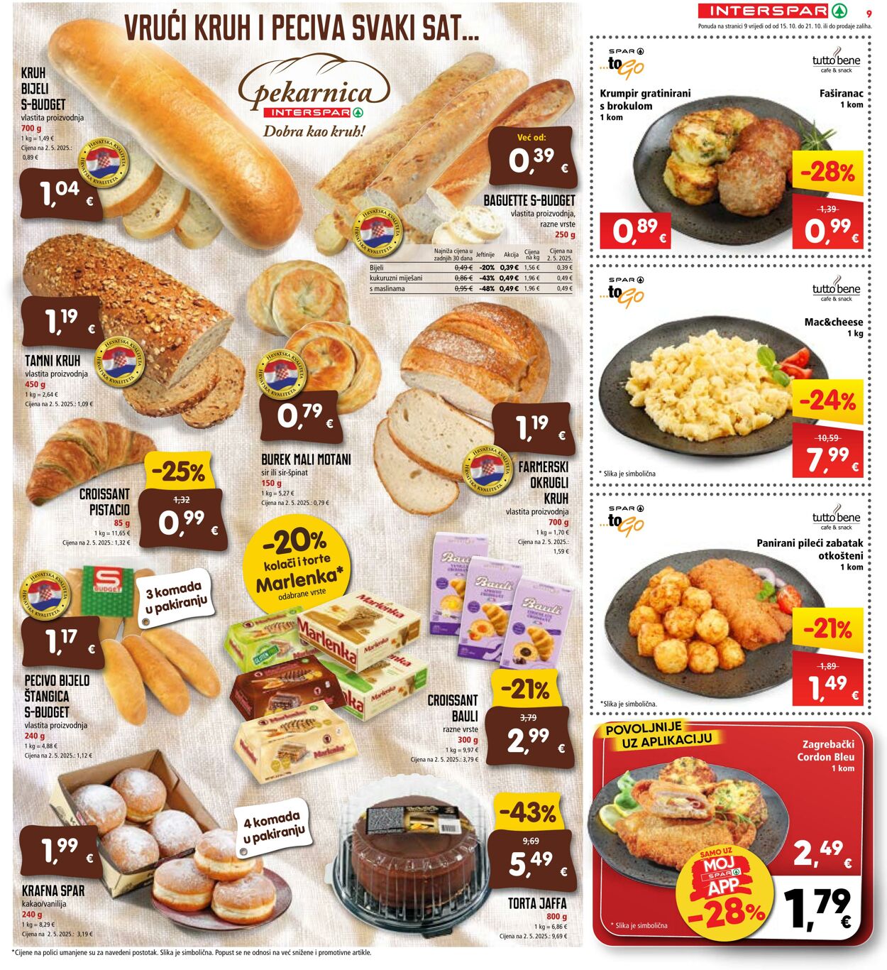 Katalog Spar 15.10.2025 - 21.10.2025