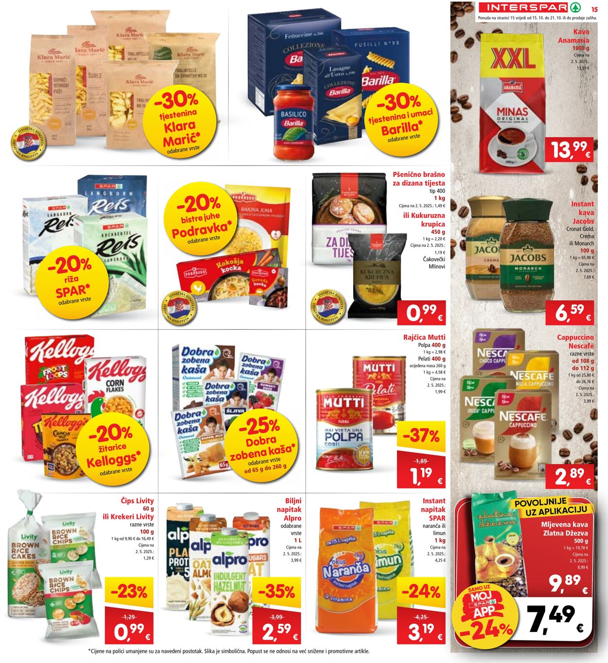 Katalog Spar 15.10.2025 - 21.10.2025