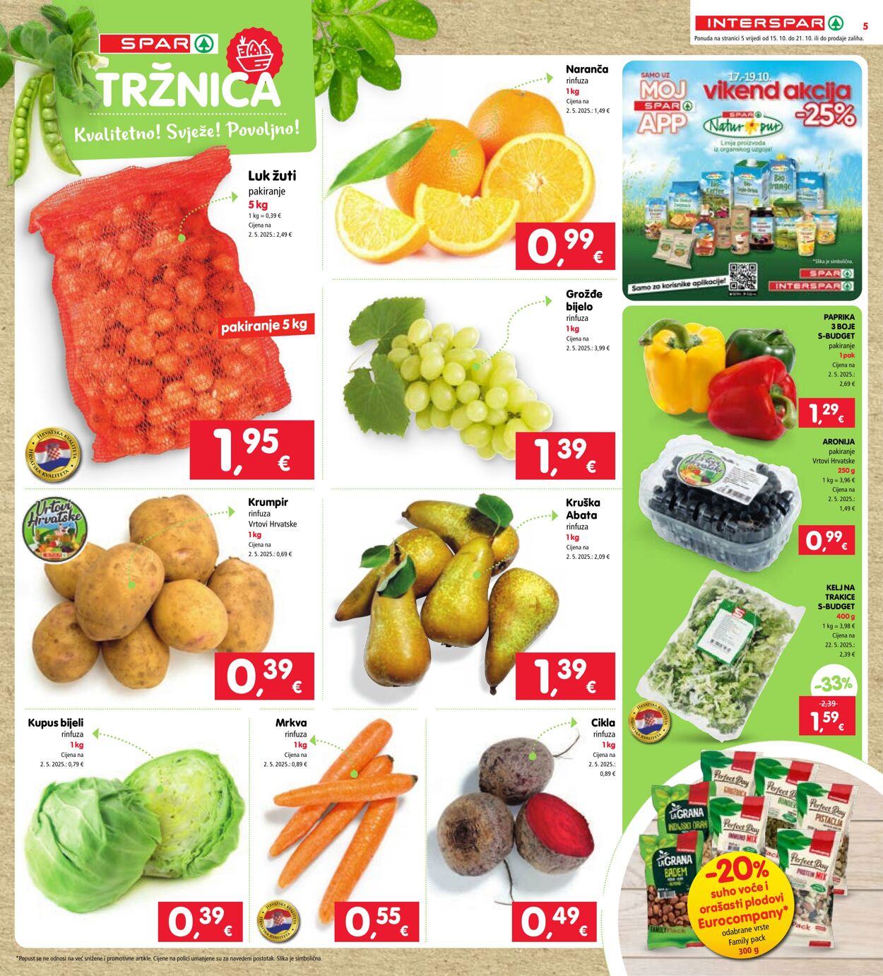 Katalog Spar 15.10.2025 - 21.10.2025