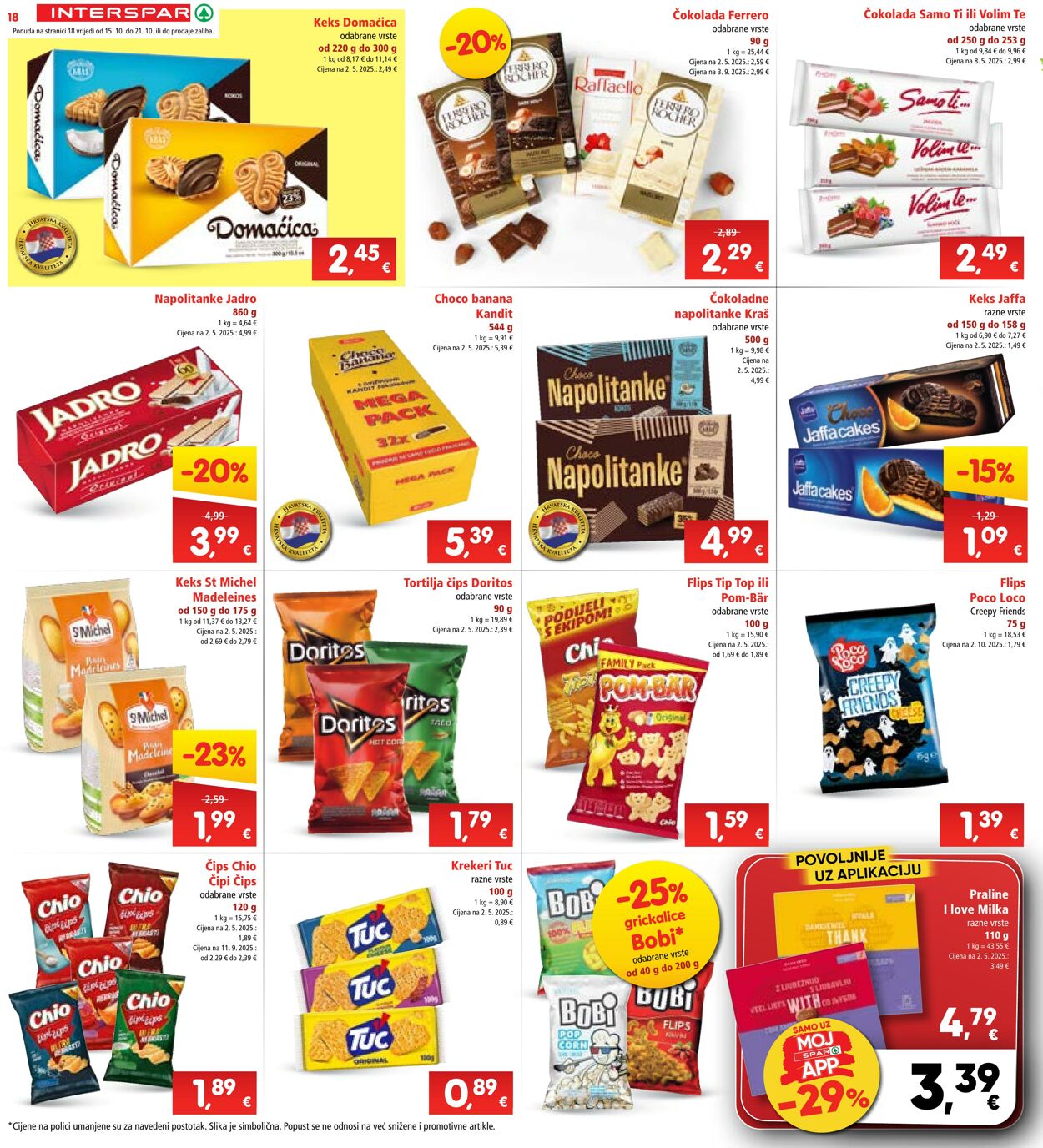 Katalog Spar 15.10.2025 - 21.10.2025