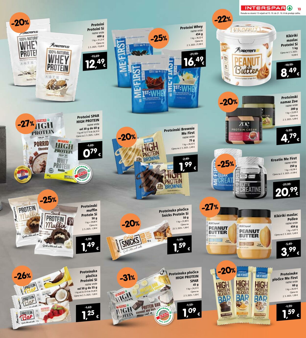Katalog Spar 15.10.2025 - 21.10.2025