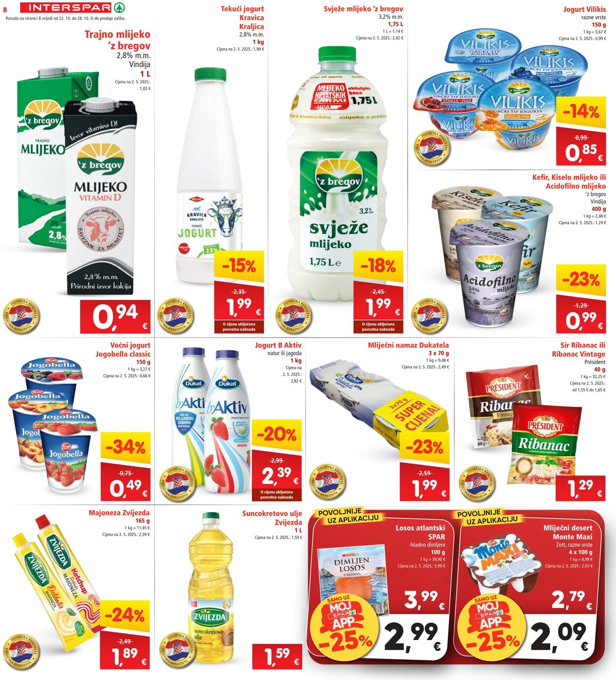 Katalog Spar 22.10.2025 - 28.10.2025
