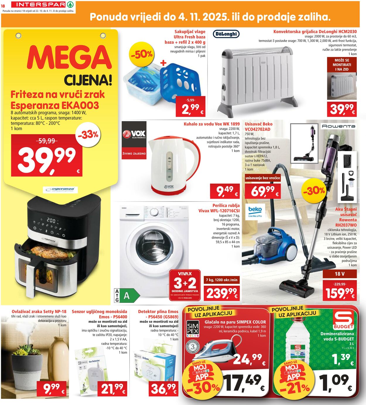 Katalog Spar 22.10.2025 - 28.10.2025