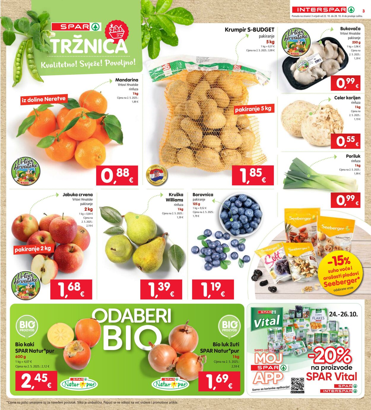 Katalog Spar 22.10.2025 - 28.10.2025