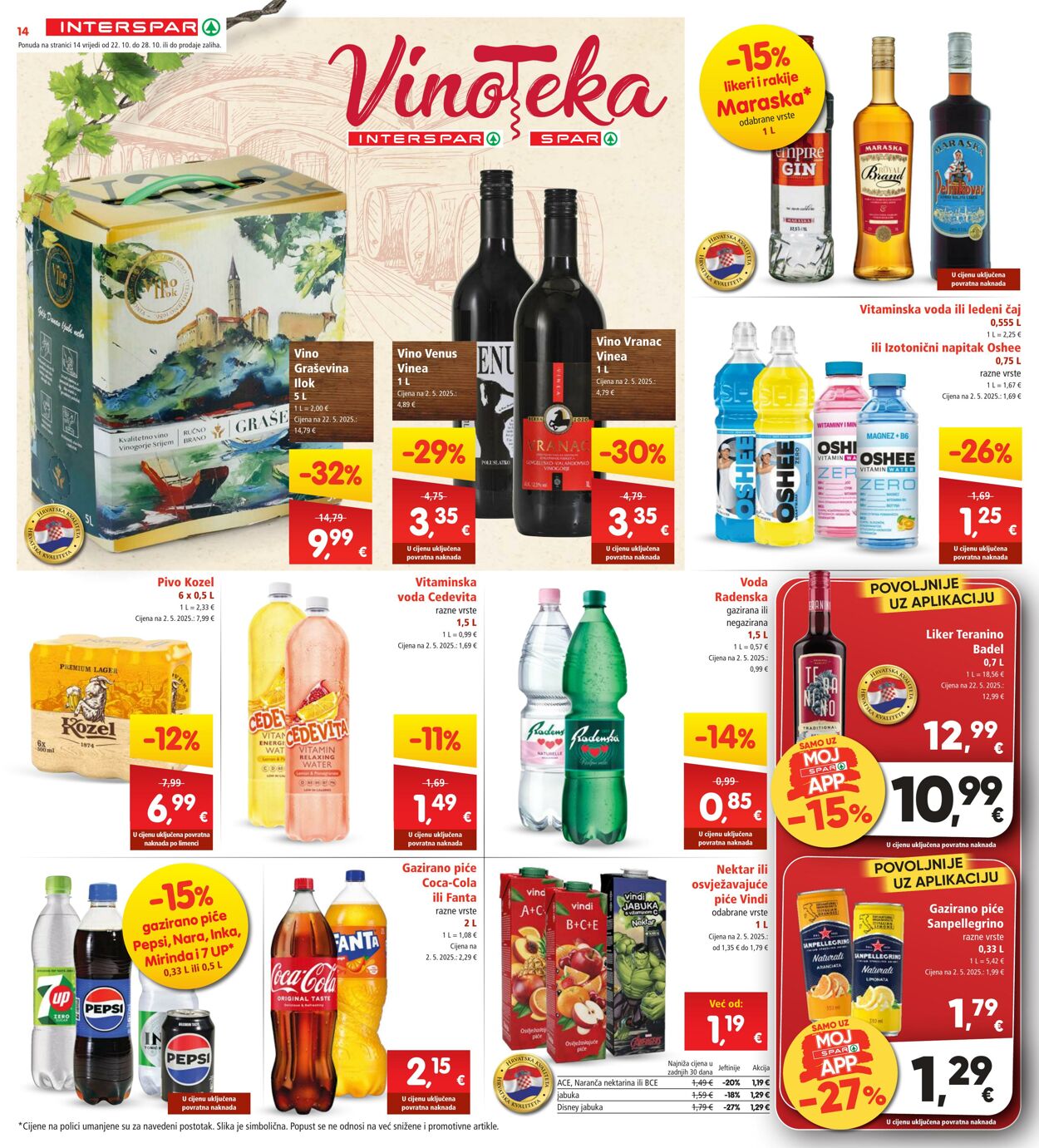 Katalog Spar 22.10.2025 - 28.10.2025