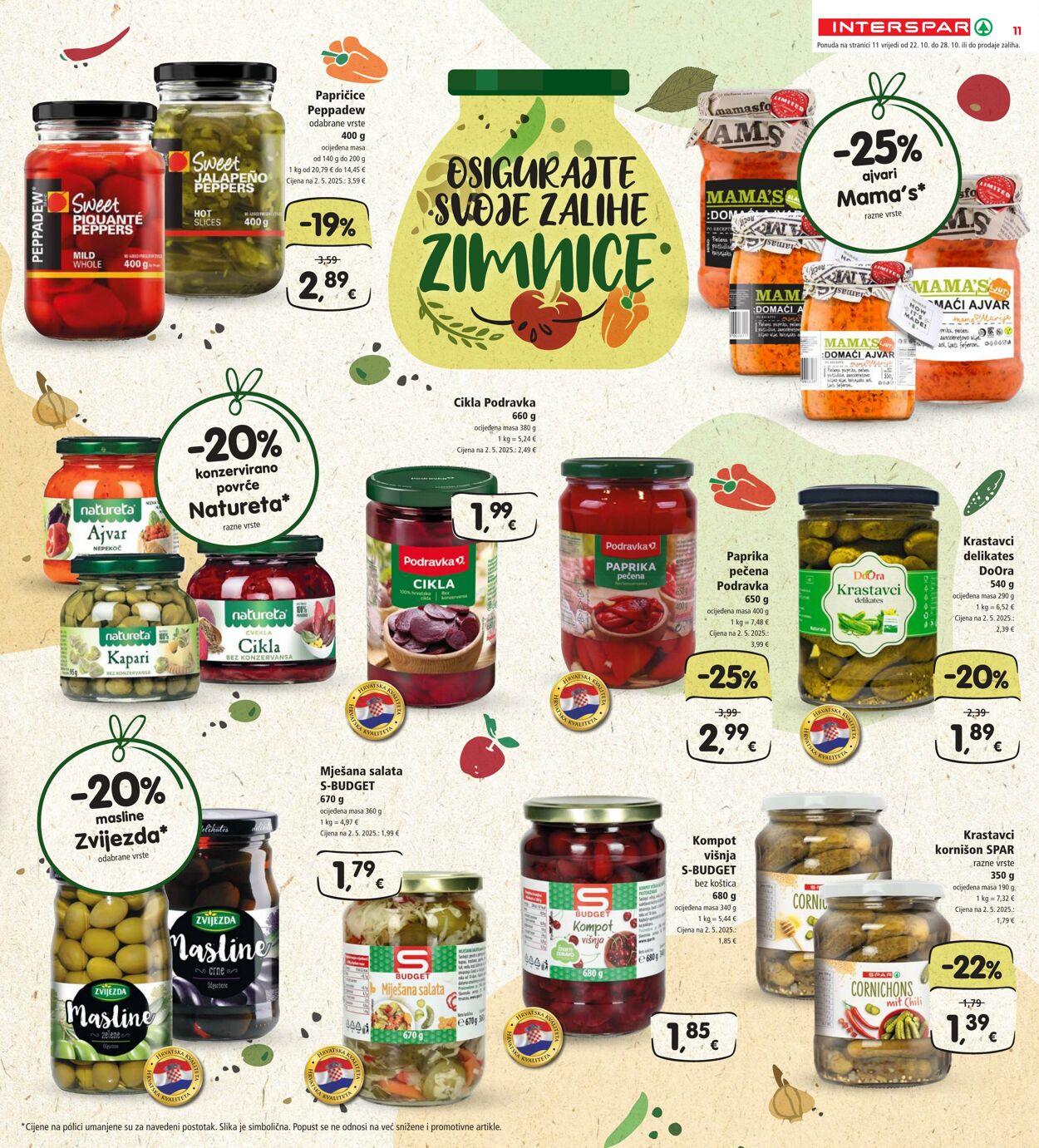 Katalog Spar 22.10.2025 - 28.10.2025