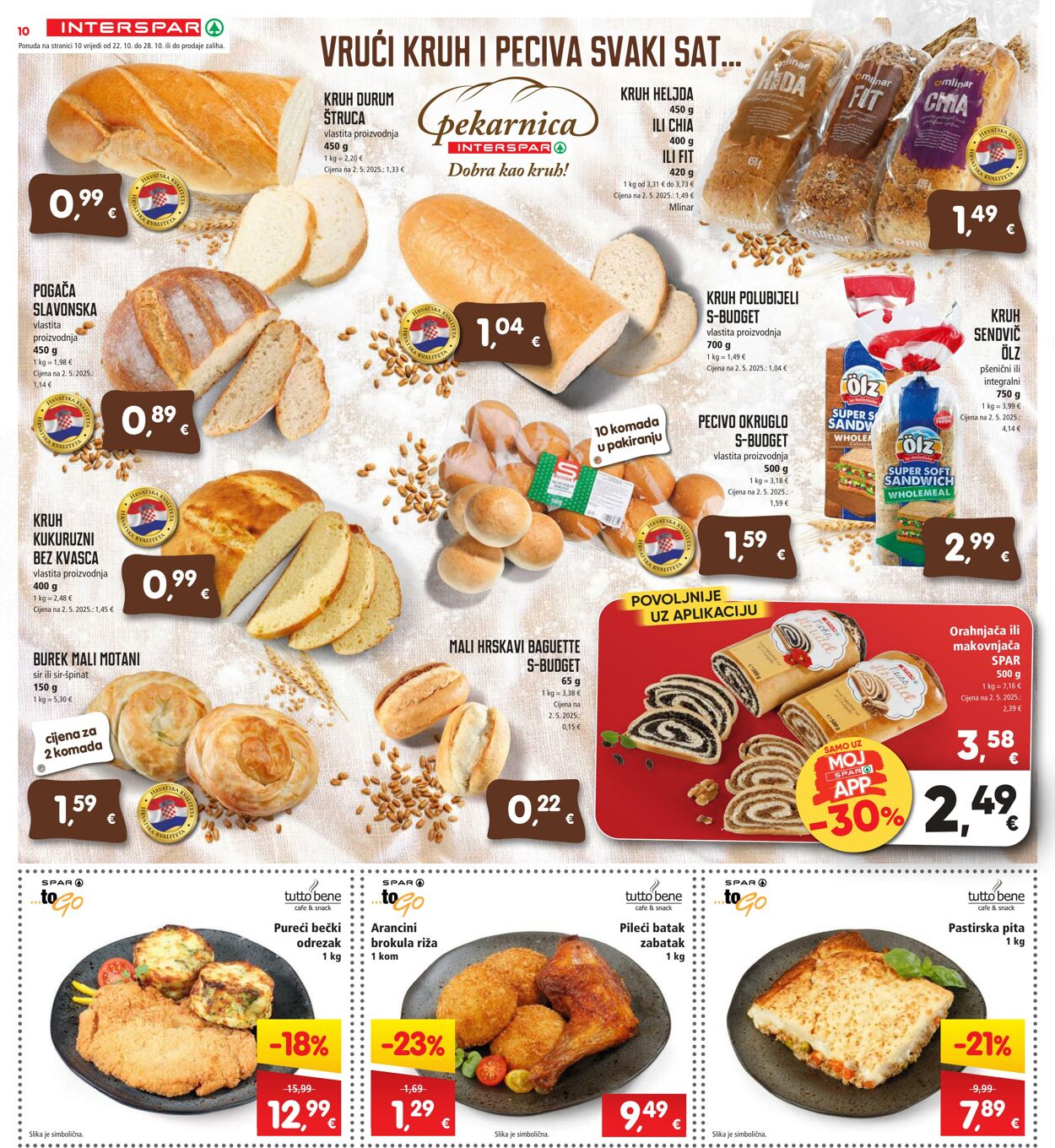 Katalog Spar 22.10.2025 - 28.10.2025
