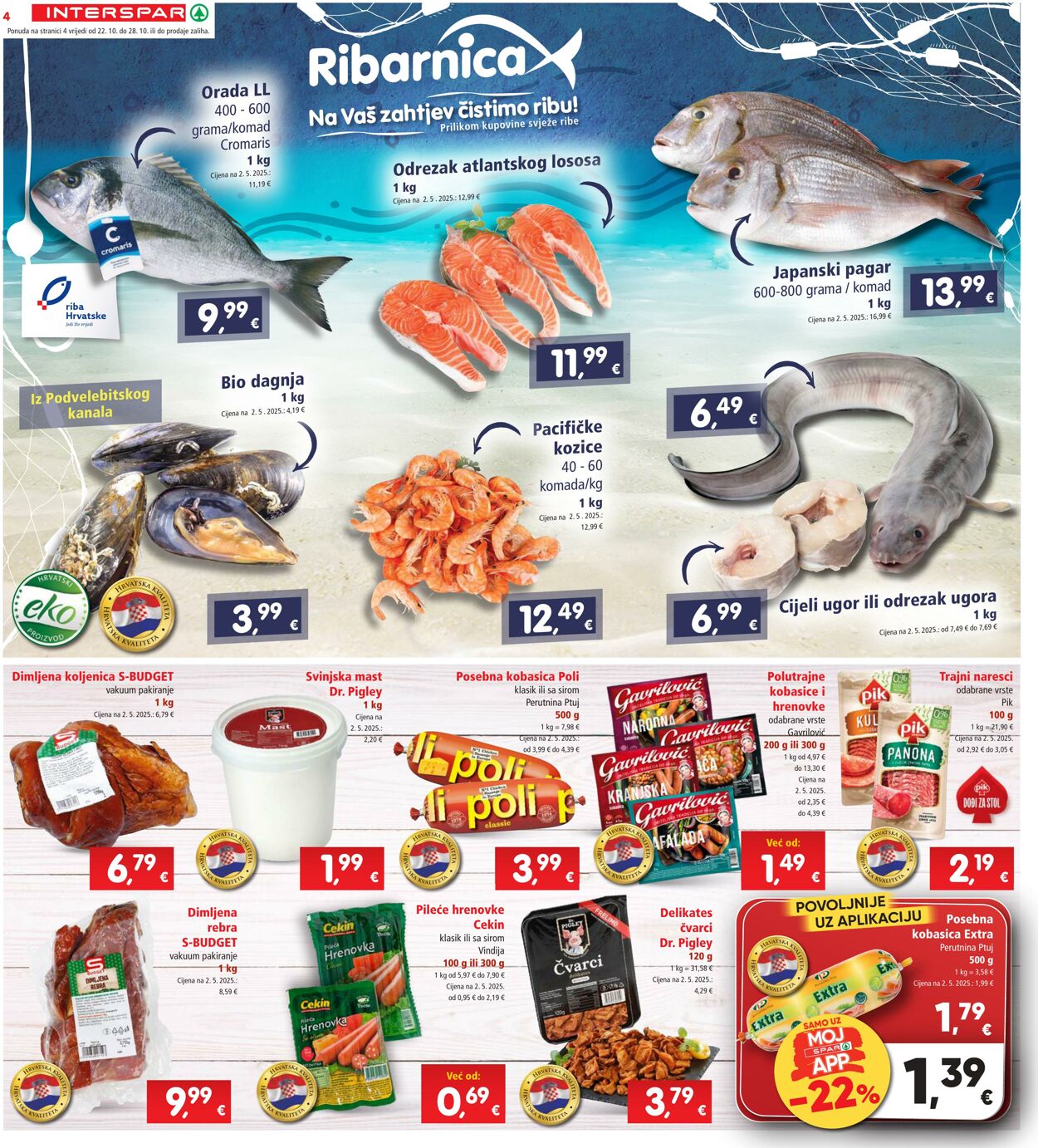 Katalog Spar 22.10.2025 - 28.10.2025