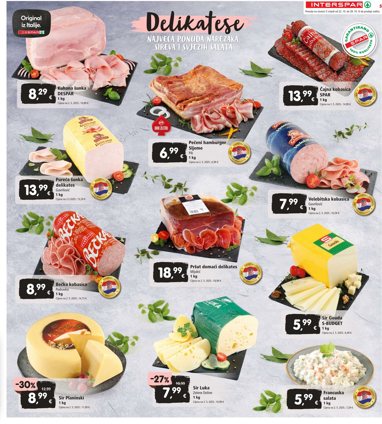 Katalog Spar 22.10.2025 - 28.10.2025