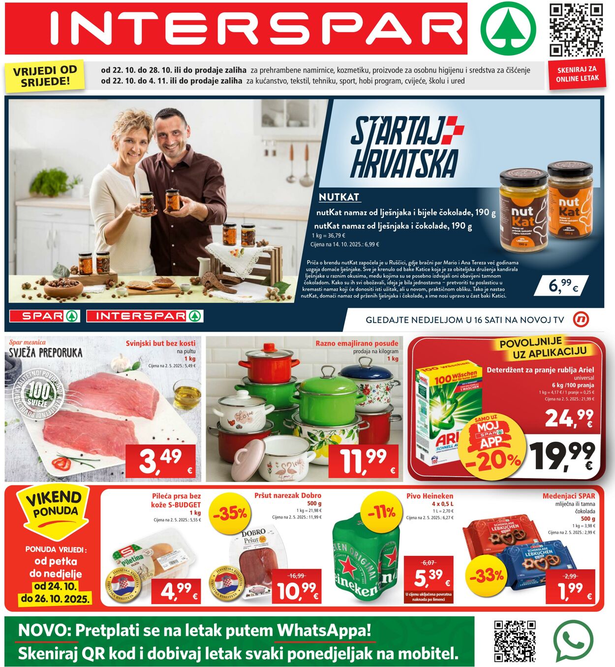 Katalog Spar 22.10.2025 - 28.10.2025
