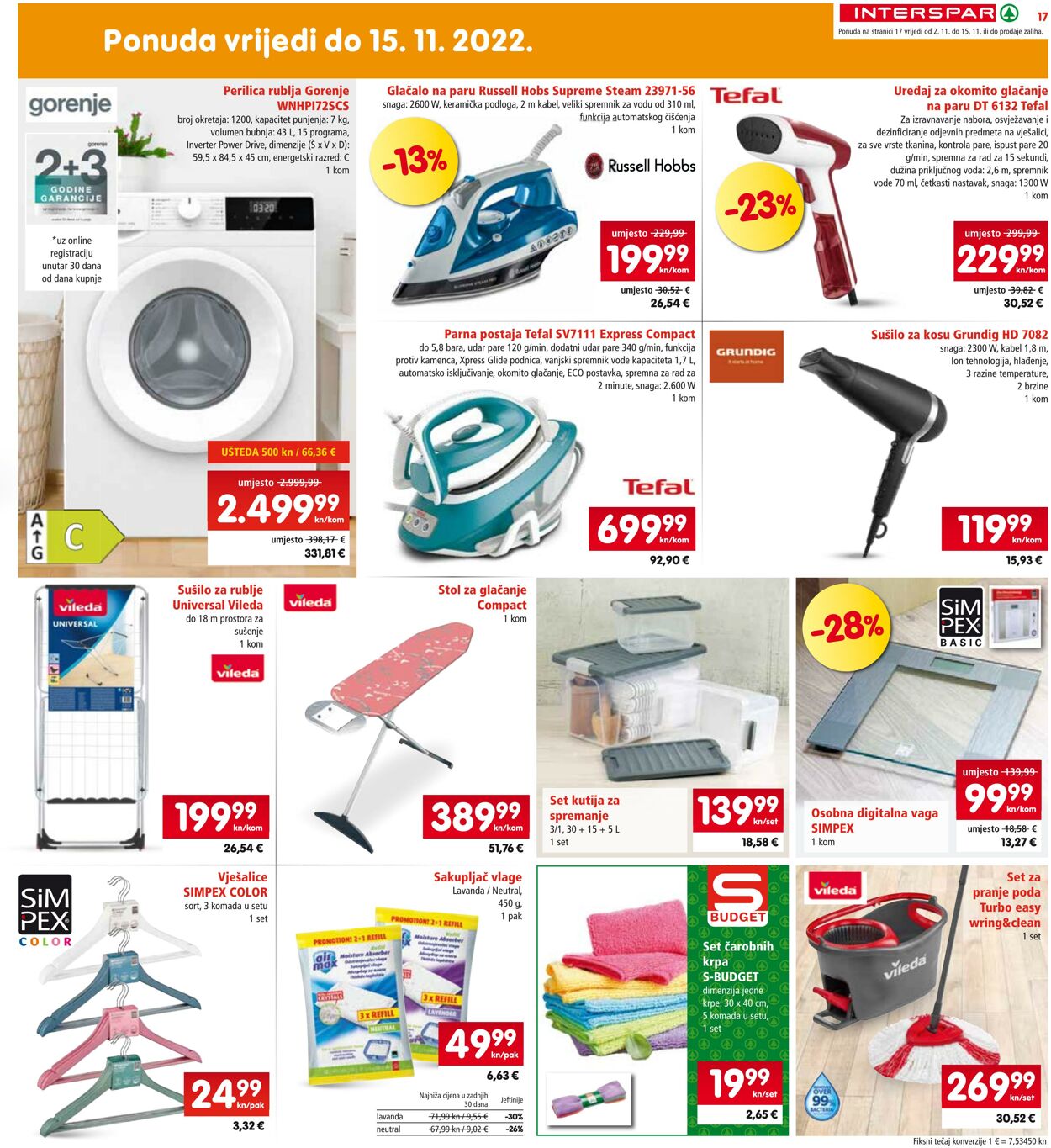 Katalog Interspar 02.11.2022 - 15.11.2022