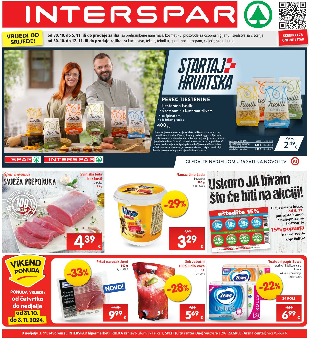 Katalog Spar 30.10.2024 - 05.11.2024