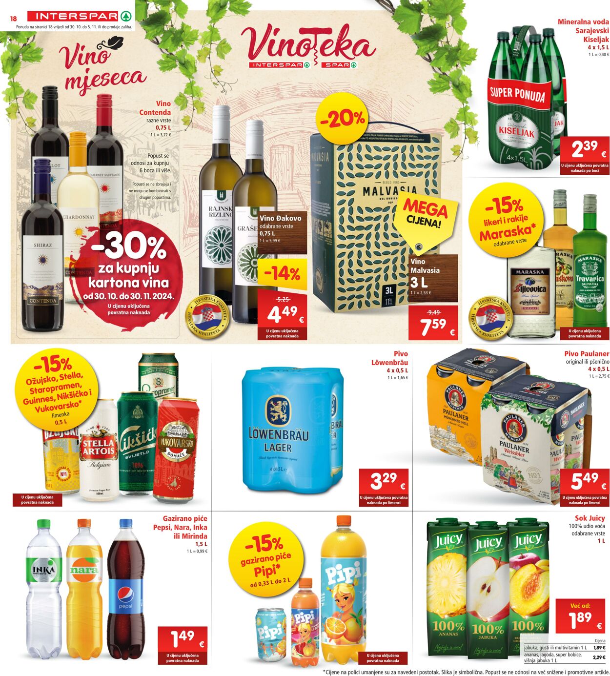 Katalog Spar 30.10.2024 - 05.11.2024