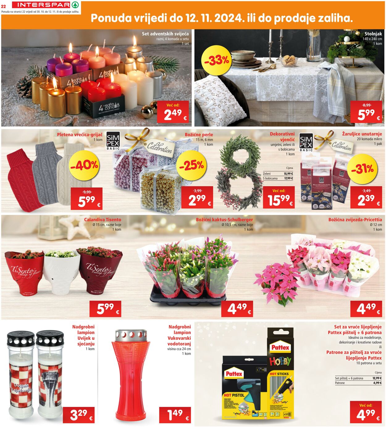 Katalog Spar 30.10.2024 - 05.11.2024