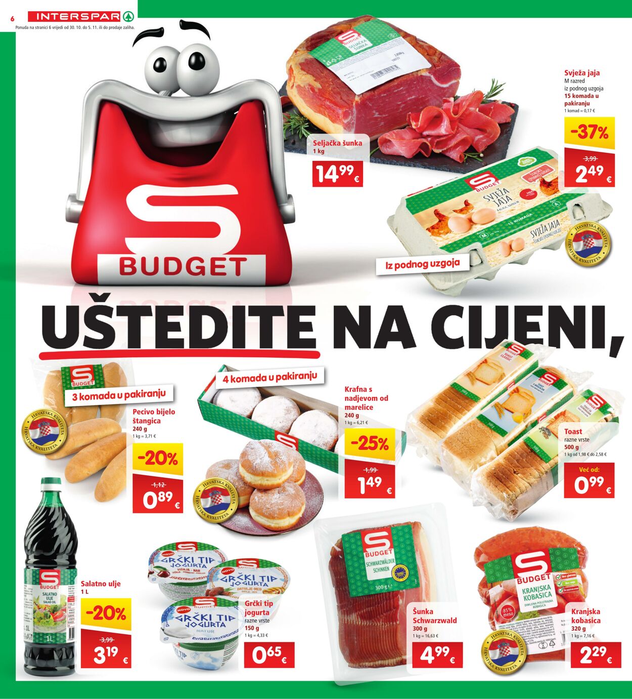 Katalog Spar 30.10.2024 - 05.11.2024