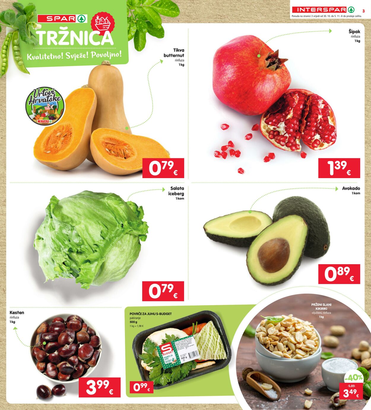 Katalog Spar 30.10.2024 - 05.11.2024