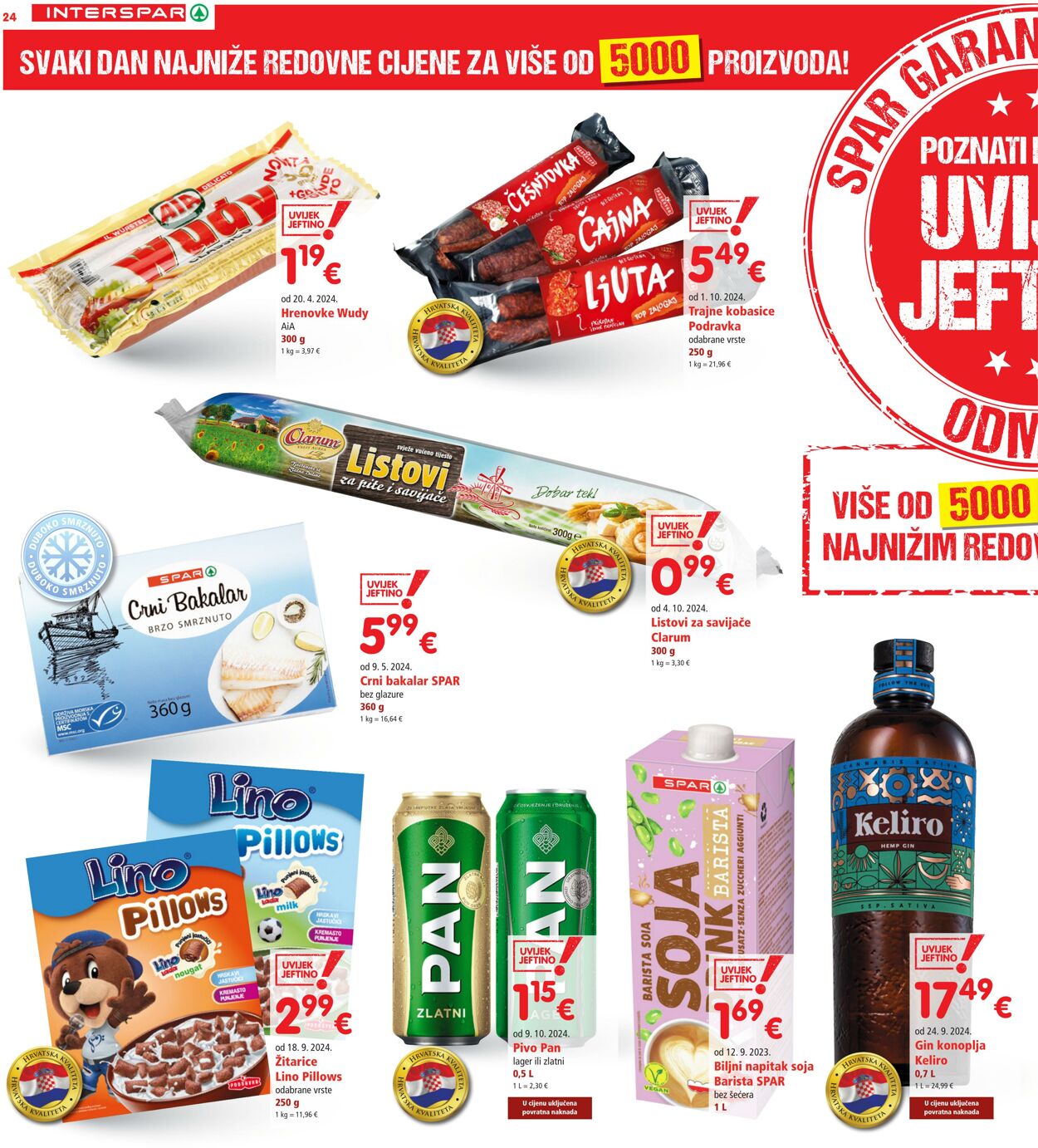 Katalog Spar 30.10.2024 - 05.11.2024