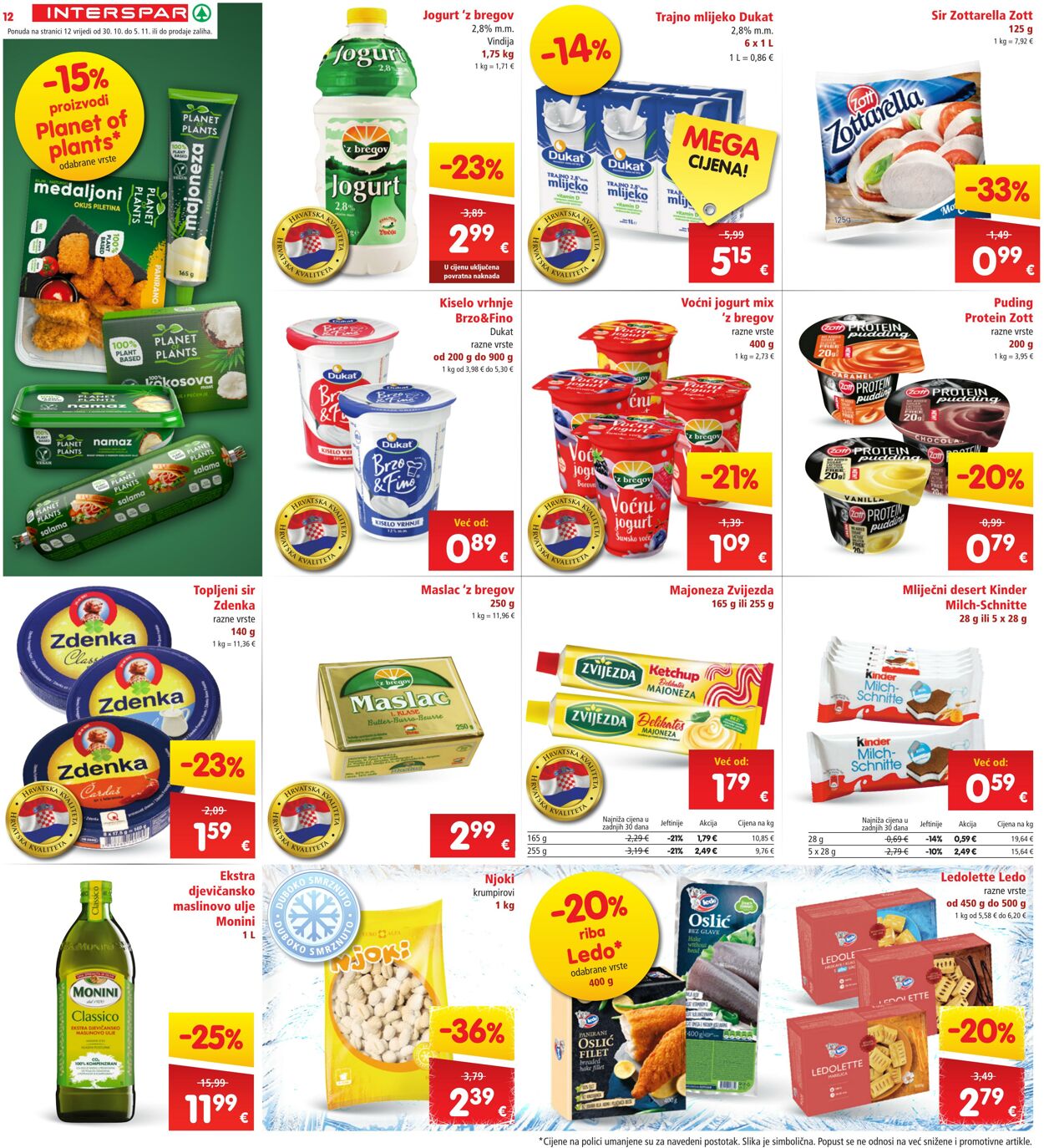 Katalog Spar 30.10.2024 - 05.11.2024