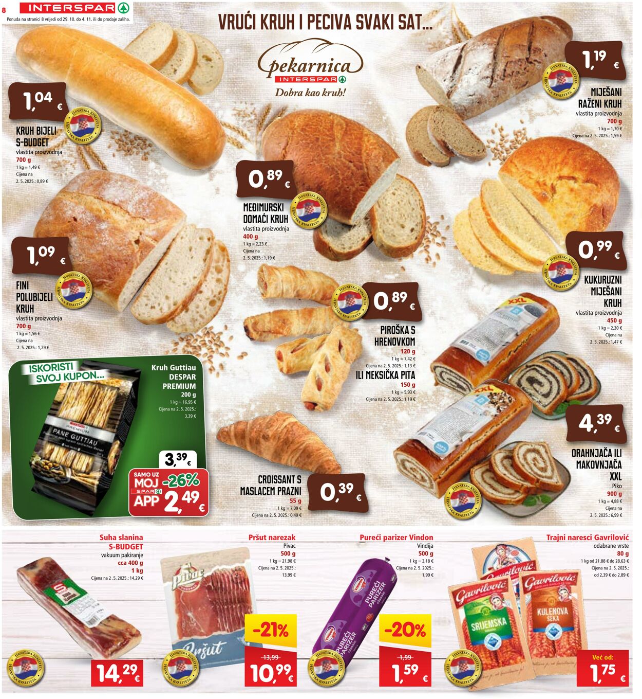 Katalog Spar 29.10.2025 - 04.11.2025