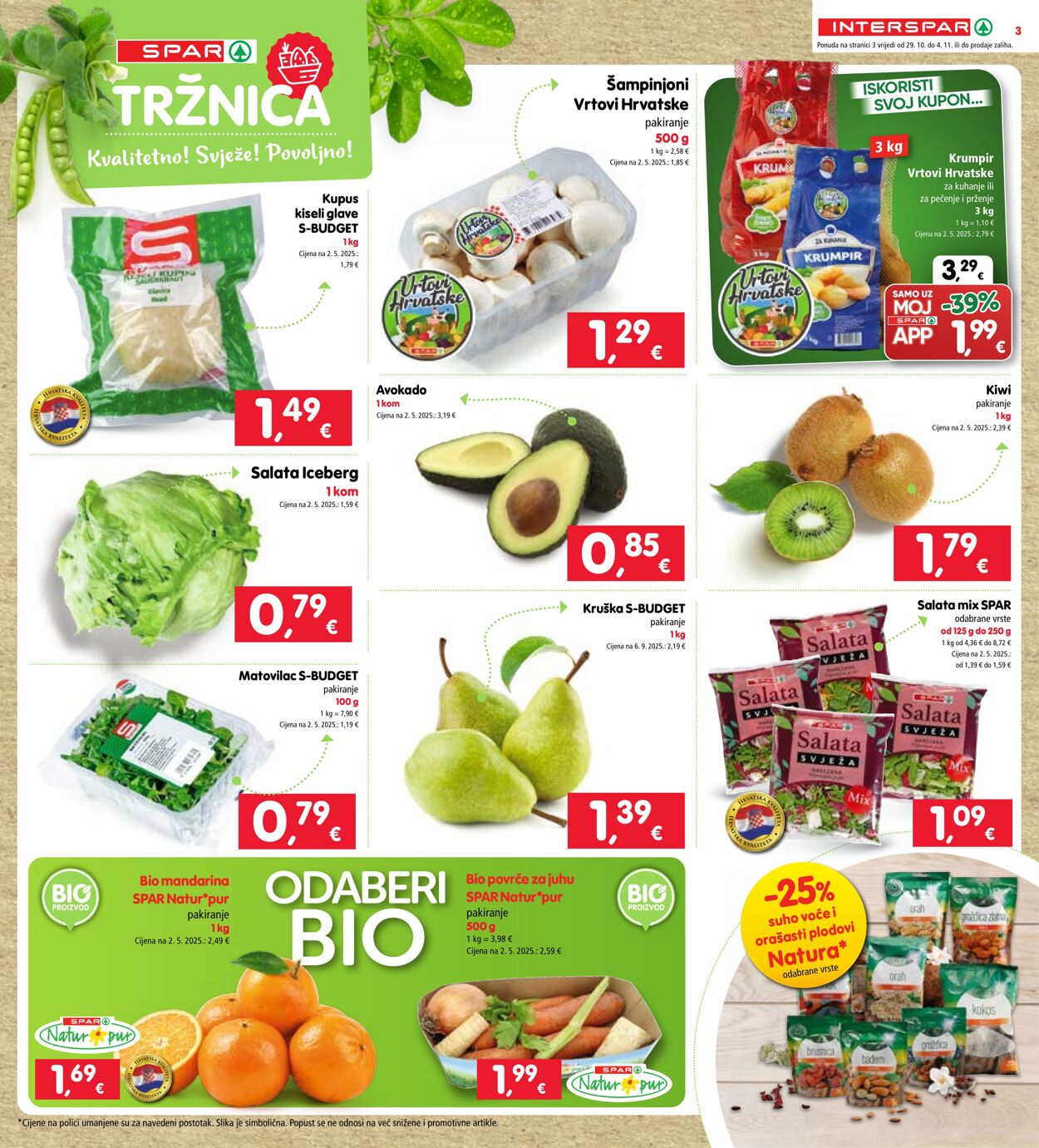 Katalog Spar 29.10.2025 - 04.11.2025