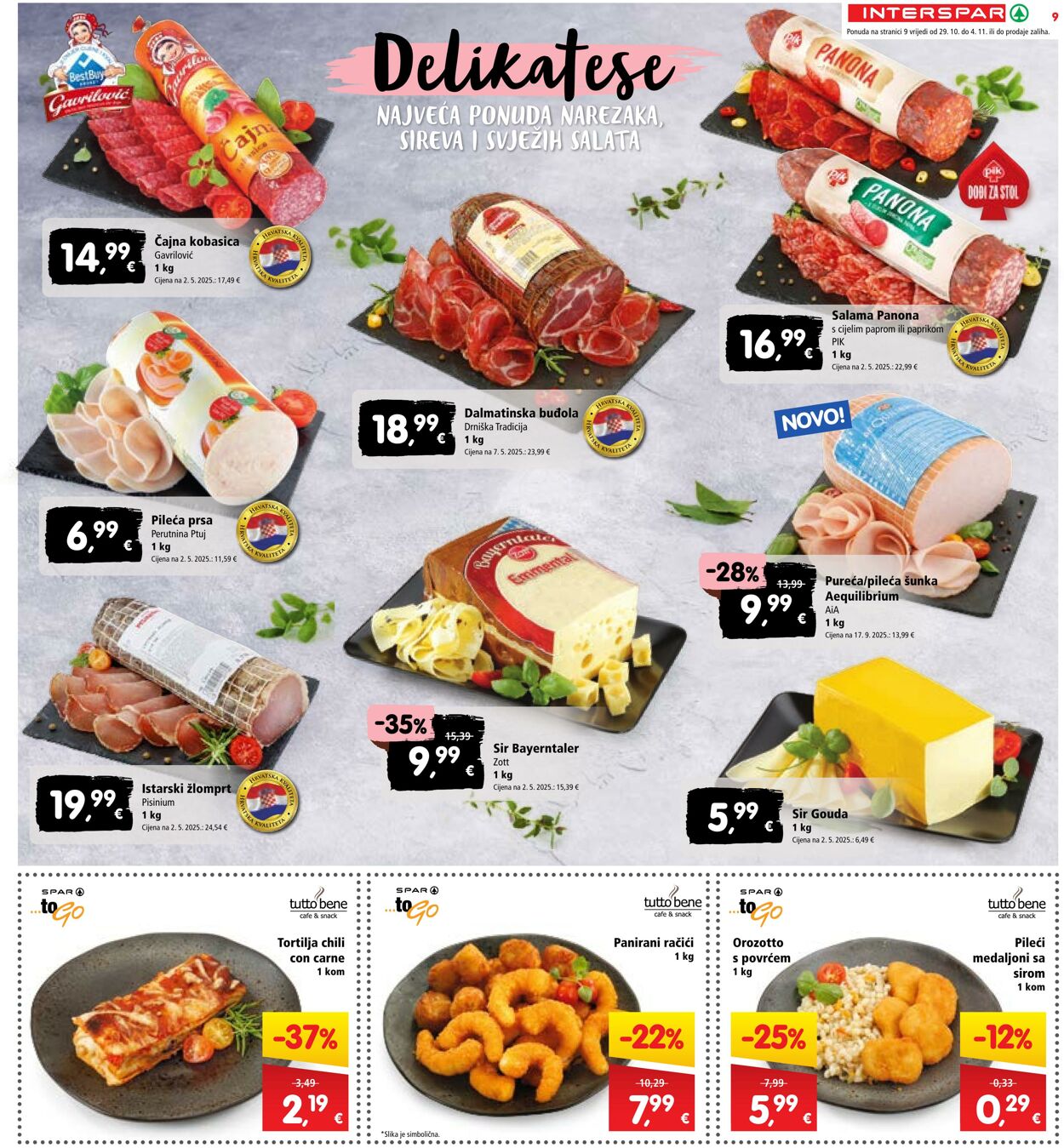 Katalog Spar 29.10.2025 - 04.11.2025
