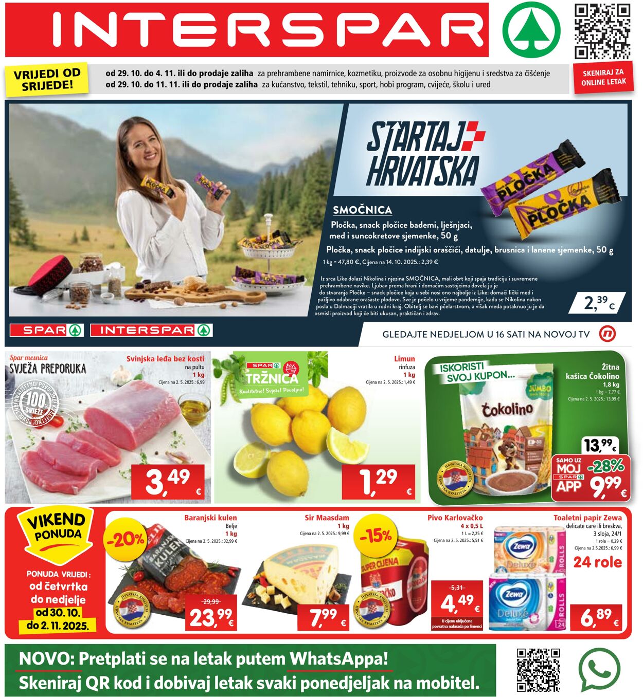 Katalog Spar 29.10.2025 - 04.11.2025