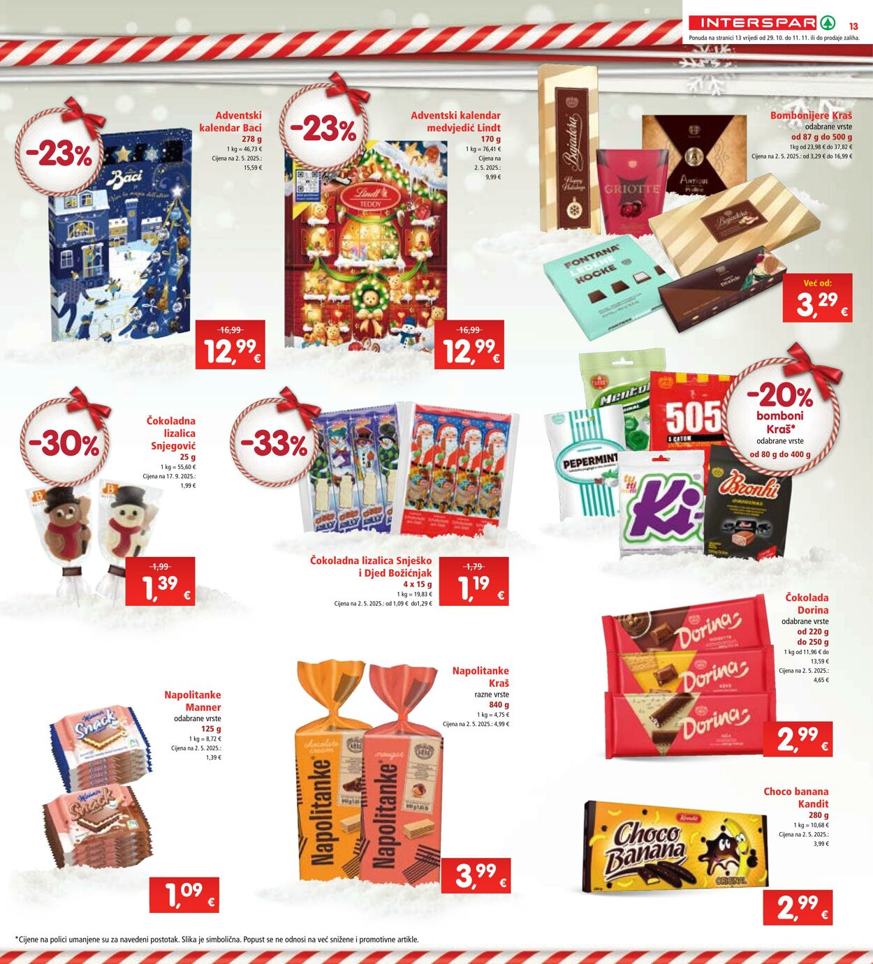 Katalog Spar 29.10.2025 - 04.11.2025