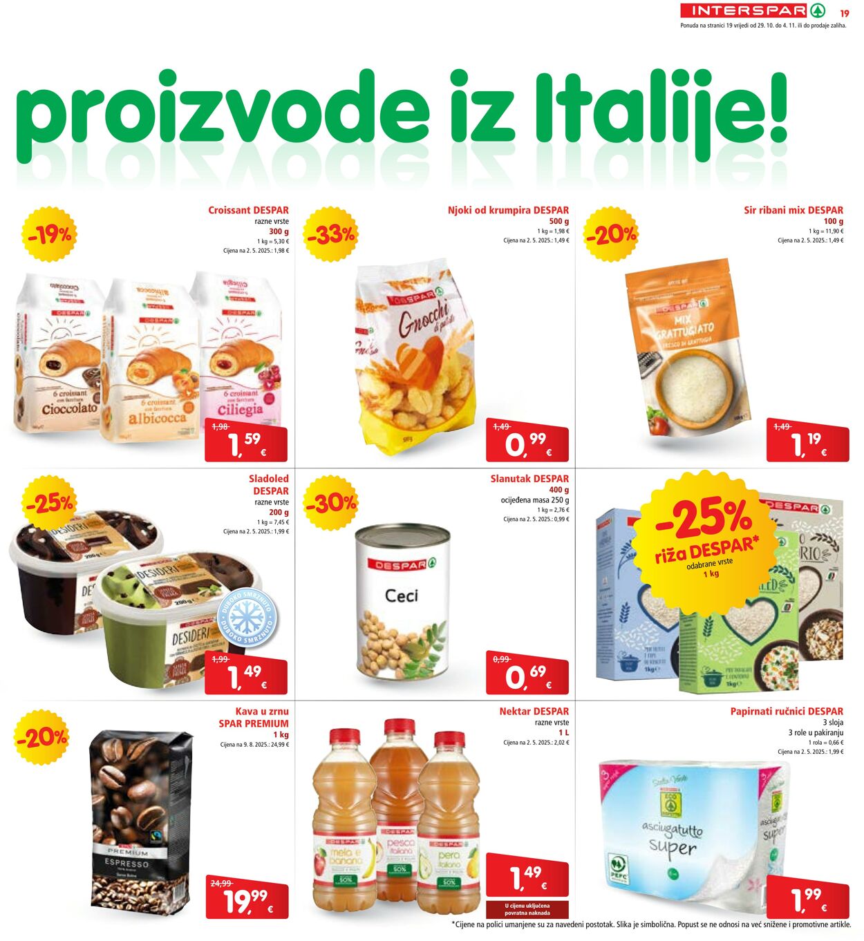 Katalog Spar 29.10.2025 - 04.11.2025