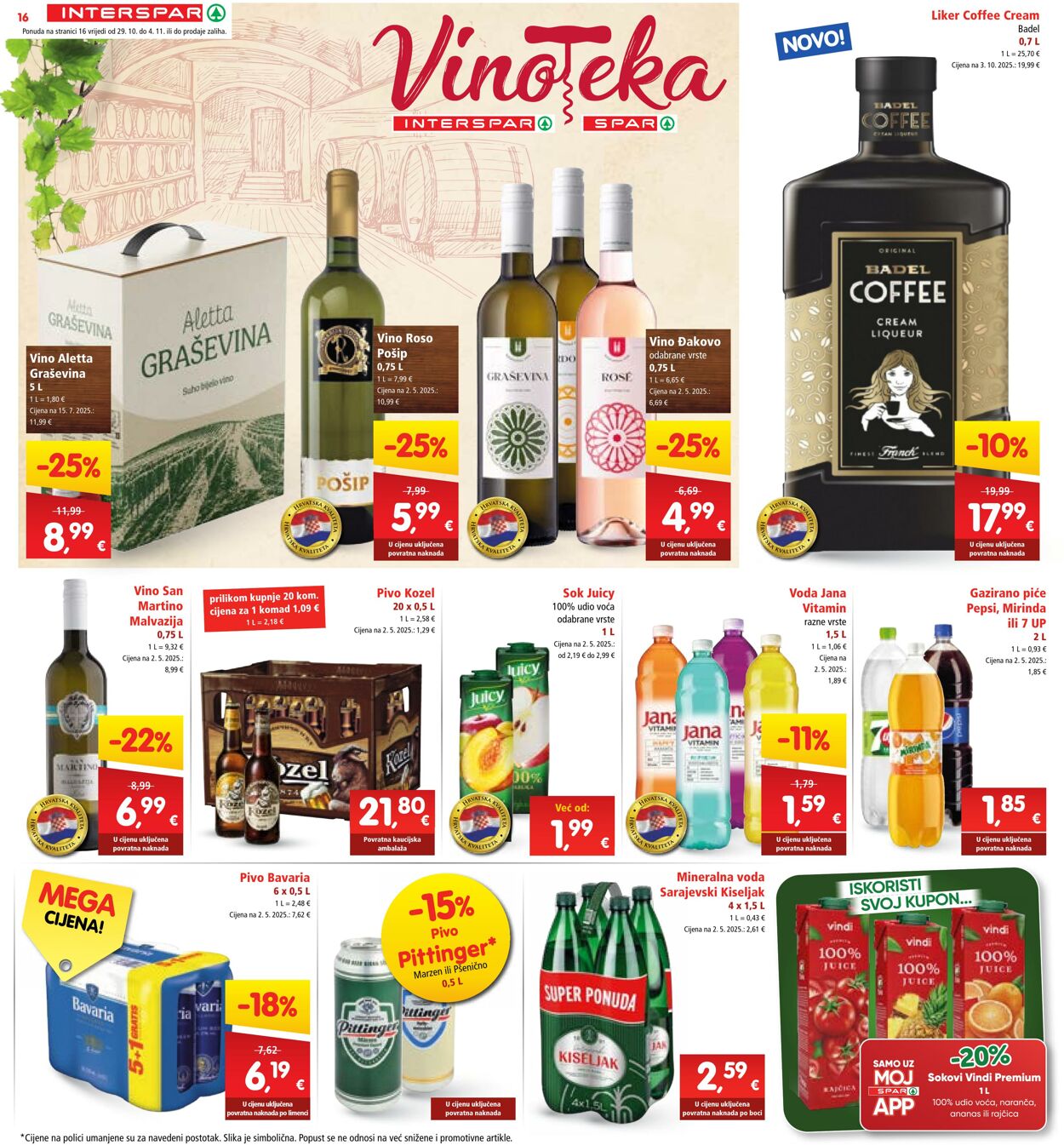 Katalog Spar 29.10.2025 - 04.11.2025